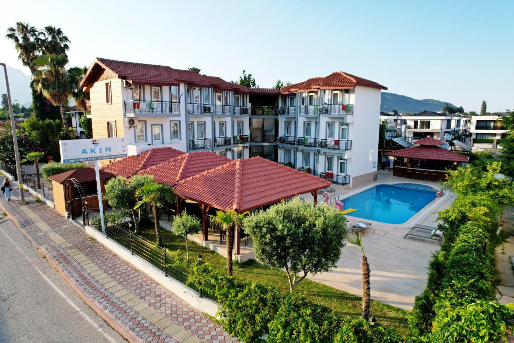 Akin Apart And Hotel Antalya Exterior foto