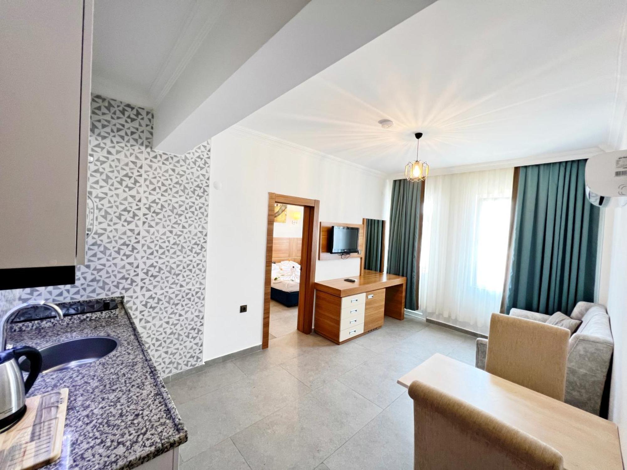 Akin Apart And Hotel Antalya Exterior foto